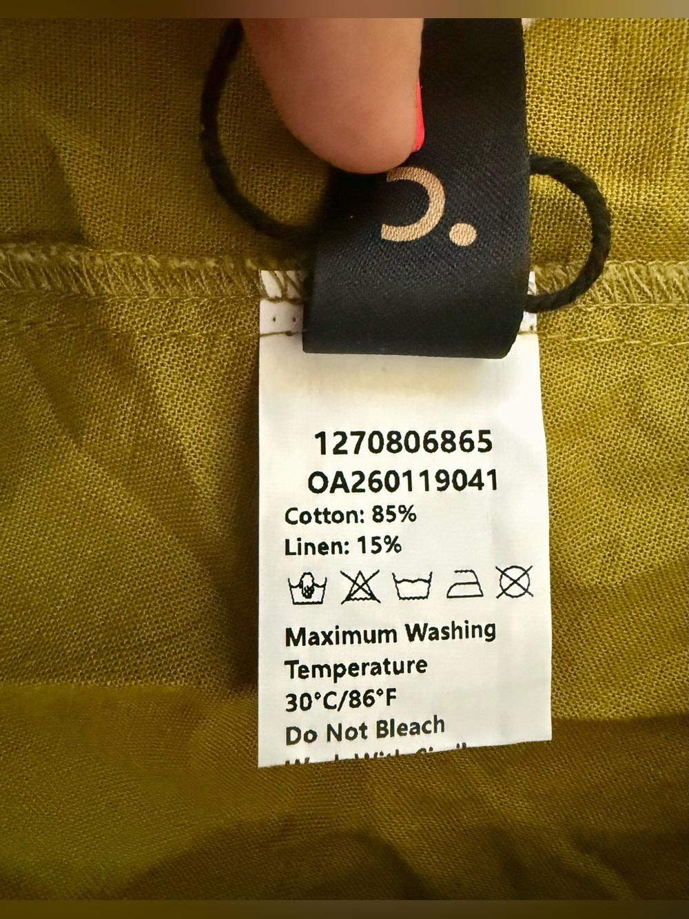 NWT Commense Cotton Linen Halter Top & Pants Set - Picture 7 of 7